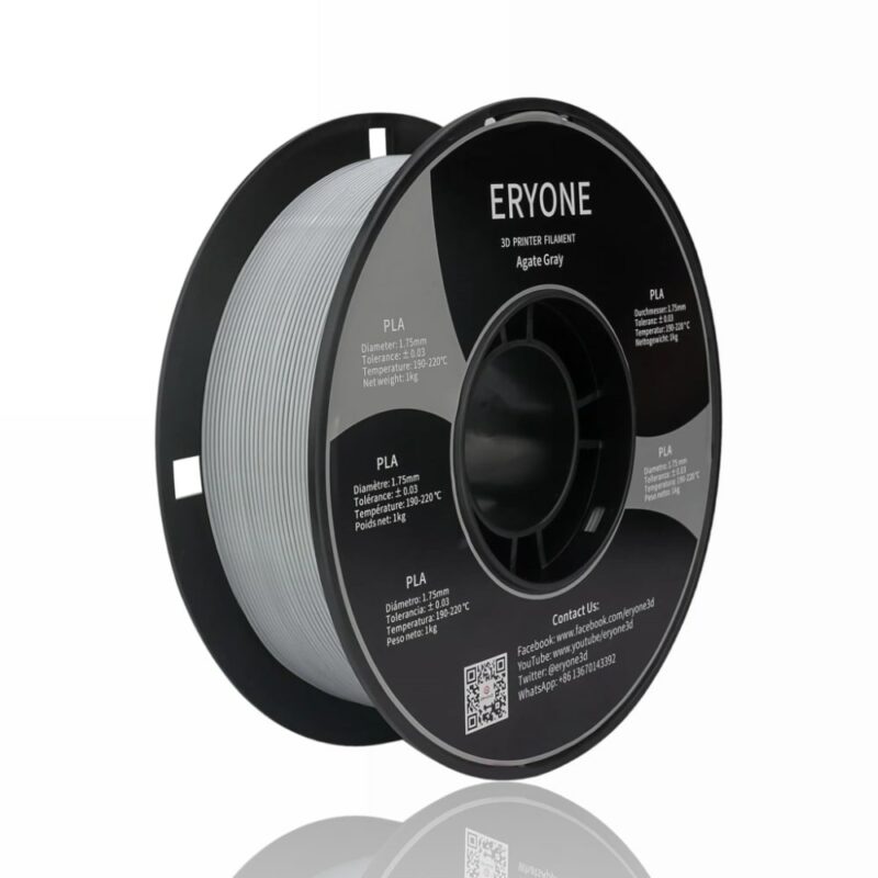pla standard agate grey evolt portugal espana filamento impressao 3d