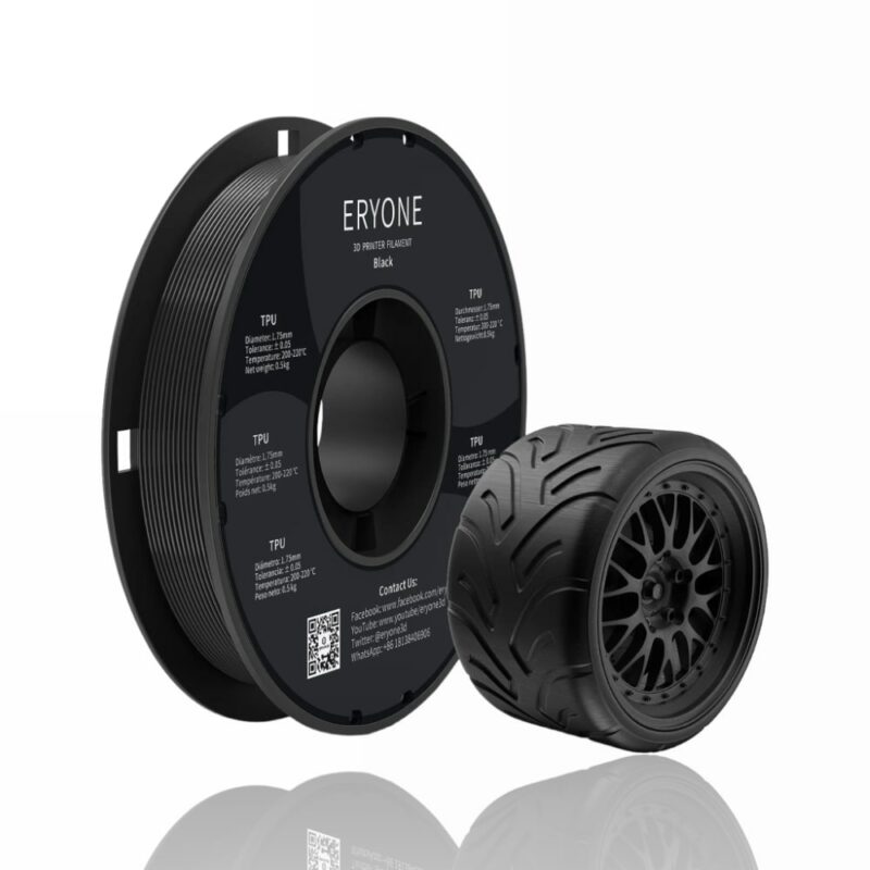 tpu eryone black evolt portugal espana filamento impressao 3d