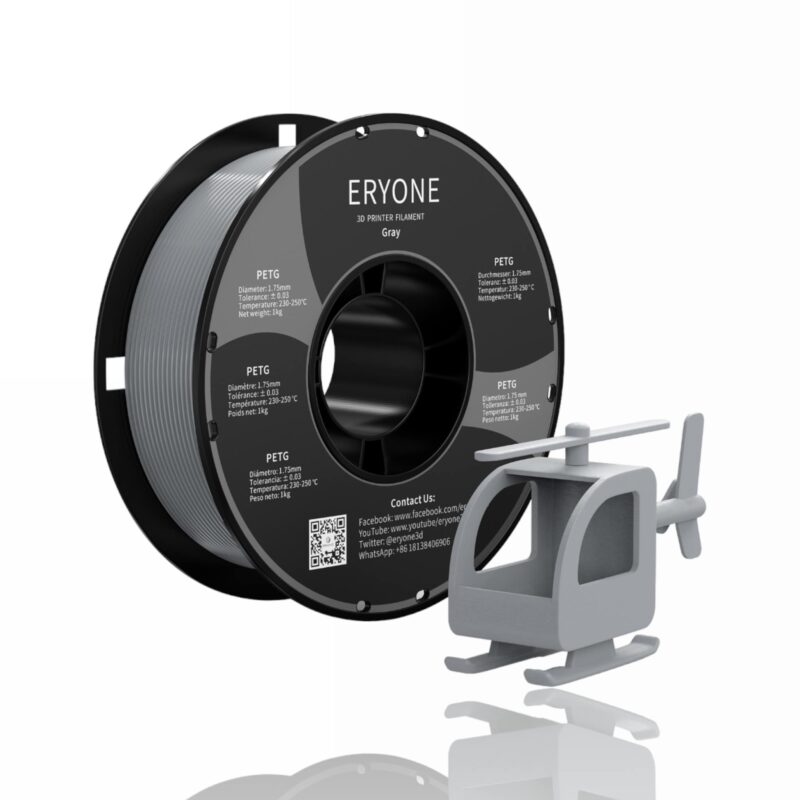 petg STANDARD eryone gray evolt portugal espana filamento impressao 3d