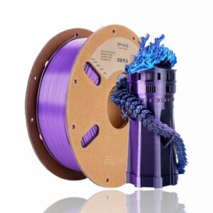 PLA Silk Tri-Color 1kg (Black + Blue + Purple) – ERYONE