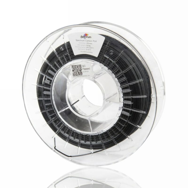 spectrum carbon pla 500g 2 evolt portugal espana filamento impressao 3d