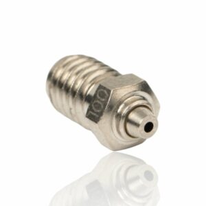 1.0mm CHT BiMetal Coated Nozzle M6×1×7.5×12.5 RepRap M6 E3D Revestimento de Níquel – Bondtech