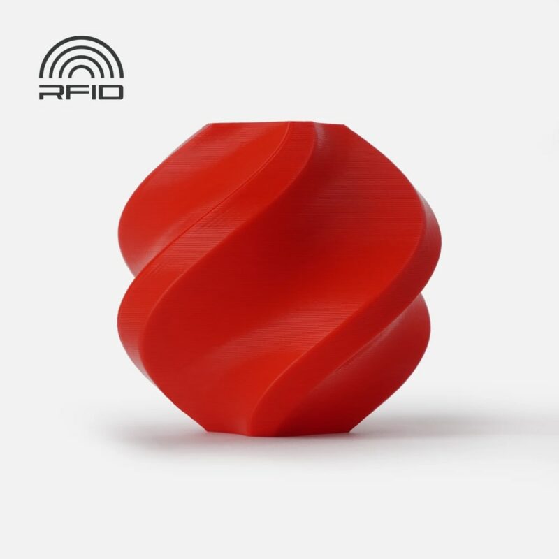 PLA Tough Vermilion Red bambu lab evolt portugal espana filamento impressao 3d