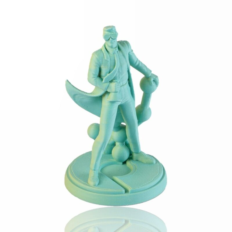 PolyTerra Dual PLA 1.75mm 1kg Chameleon Teal Yellow evolt portugal espana filamento impressao 3d