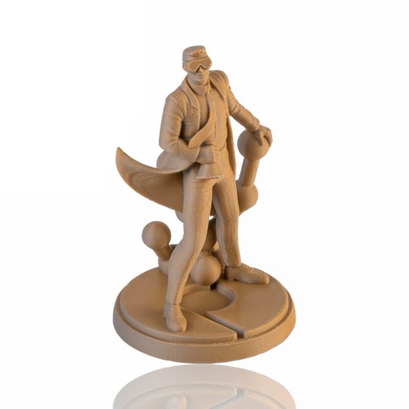 PolyTerra Dual PLA 1.75mm 1kg Foggy Orange Grey Orange evolt portugal espana filamento impressao 3d