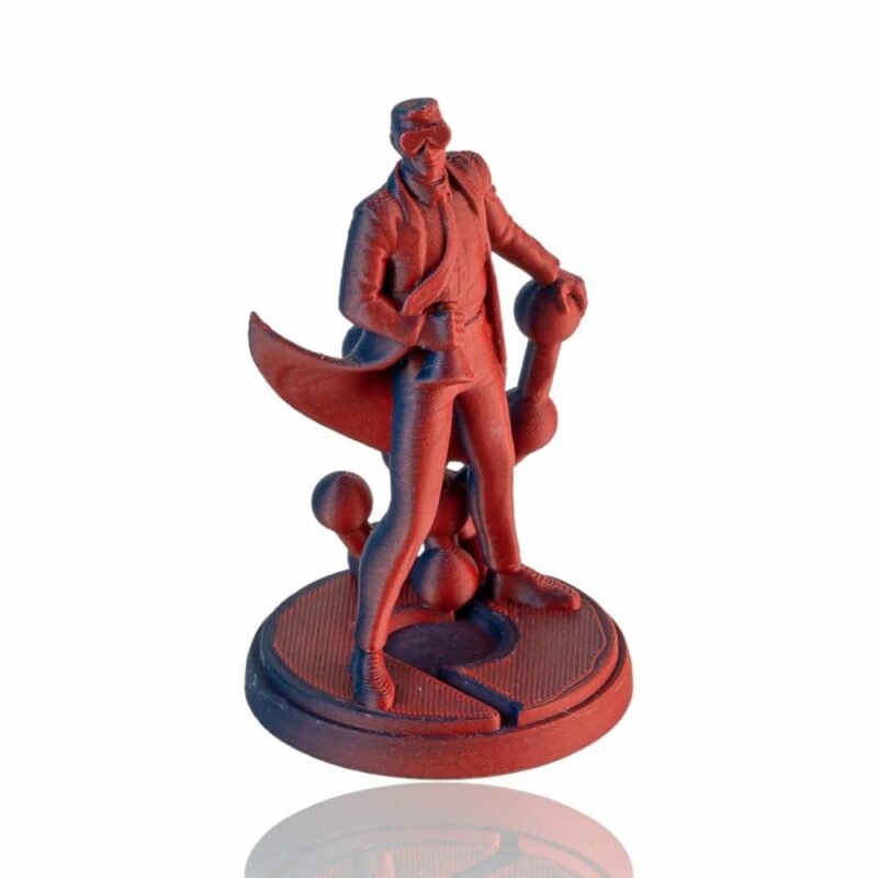 PolyTerra Dual PLA 1.75mm 1kg Mixed Berries Red Dark Blue evolt portugal espana filamento impressao 3d