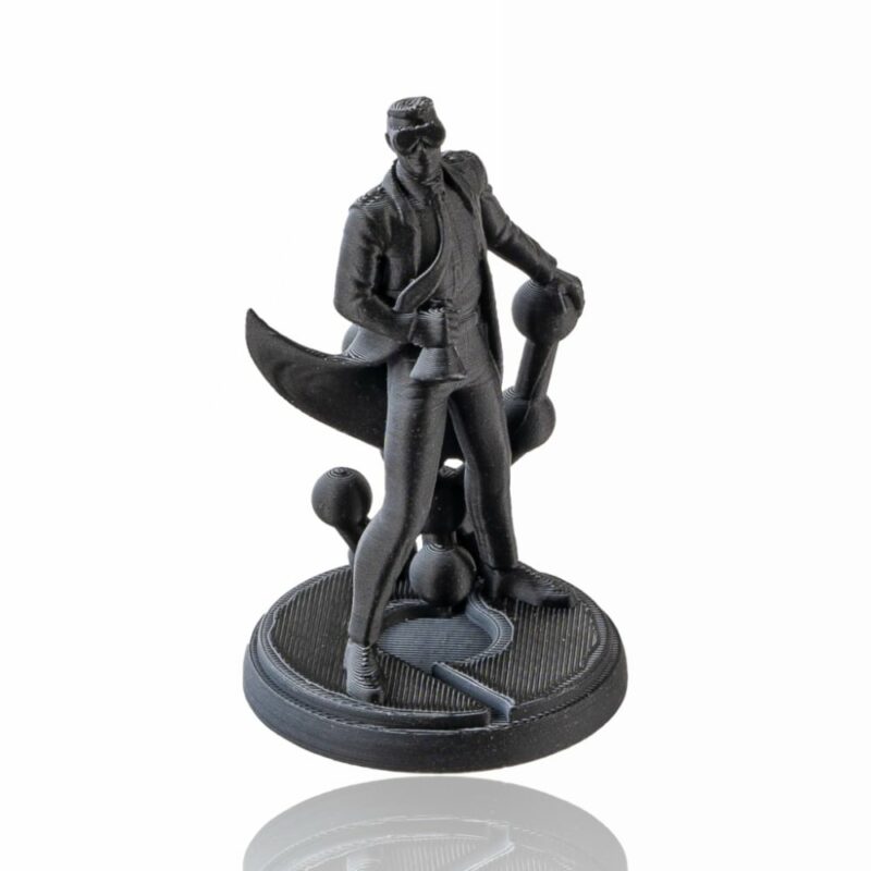 PolyTerra Dual PLA 1.75mm 1kg Shadow Black White Black evolt portugal espana filamento impressao 3d