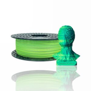 PLA Dual 10m (Amostra) Blue-Green – Azurefilm