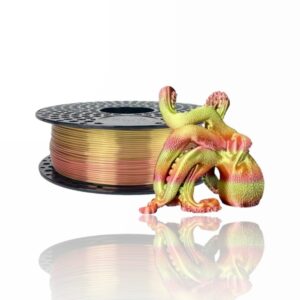 PLA Silk 10m (Amostra)  Rainbow Harmony – Azurefilm