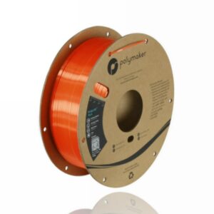 PLA PolyLite Silk 1kg Orange – Polymaker – LINHA ANTIGA (Consultar Descrição)