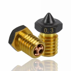 0.3mm Nozzle High Speed E3D V6 Latão Teflon – AIMSOAR