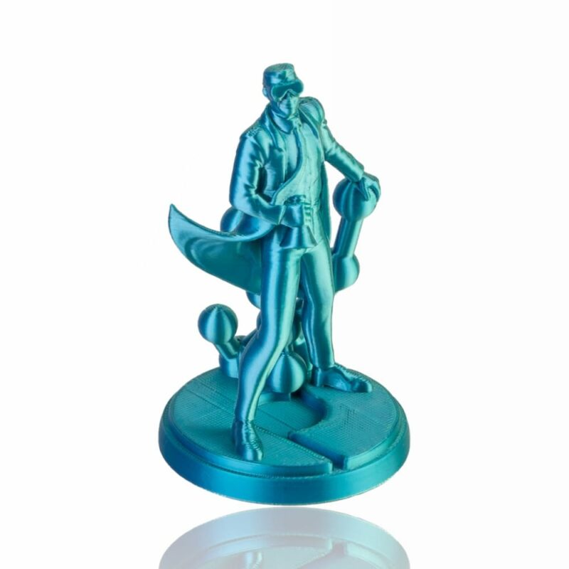 PolyLite Dual Silk PLA 1.75mm 1kg caribbean Silk evolt portugal espana filamento impressao 3d