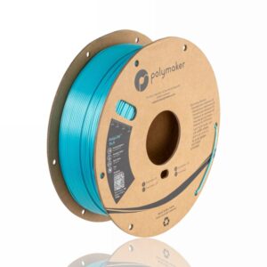 PLA PolyLite Silk 1kg Light Blue – Polymaker – LINHA ANTIGA (Consultar Descrição)