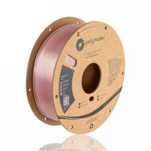 PLA PolyLite Silk 1kg Rose Gold – Polymaker – LINHA ANTIGA (Consultar Descrição)