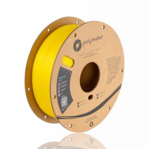 PLA PolyLite Silk 1kg Yellow – Polymaker – LINHA ANTIGA (Consultar Descrição)