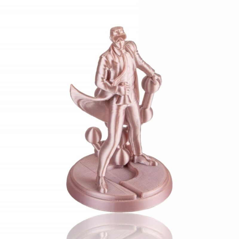 PolyLite Silk PLA 1.75mm 1kg Silk Rose Gold evolt portugal espana filamento impressao 3d