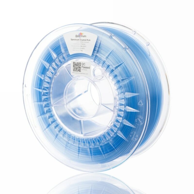 pla crystal blue horizon evolt portugal espana filamento impressao 3d