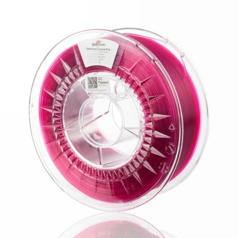 pla crystal frozen berry evolt portugal espana filamento impressao 3d