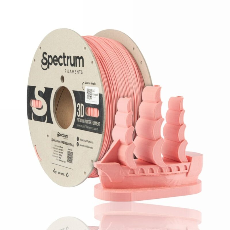 pla pastello flamingo red evolt portugal espana filamento impressao 3d