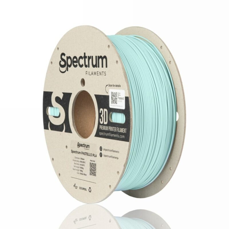 pla pastello water blue evolt portugal espana filamento impressao 3d