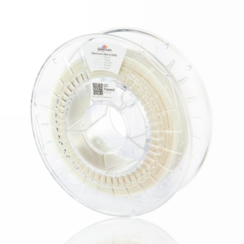 Filament Spectrum ASA-X-GF10 natural 0-5kg evolt portugal espana filamento impressao 3d