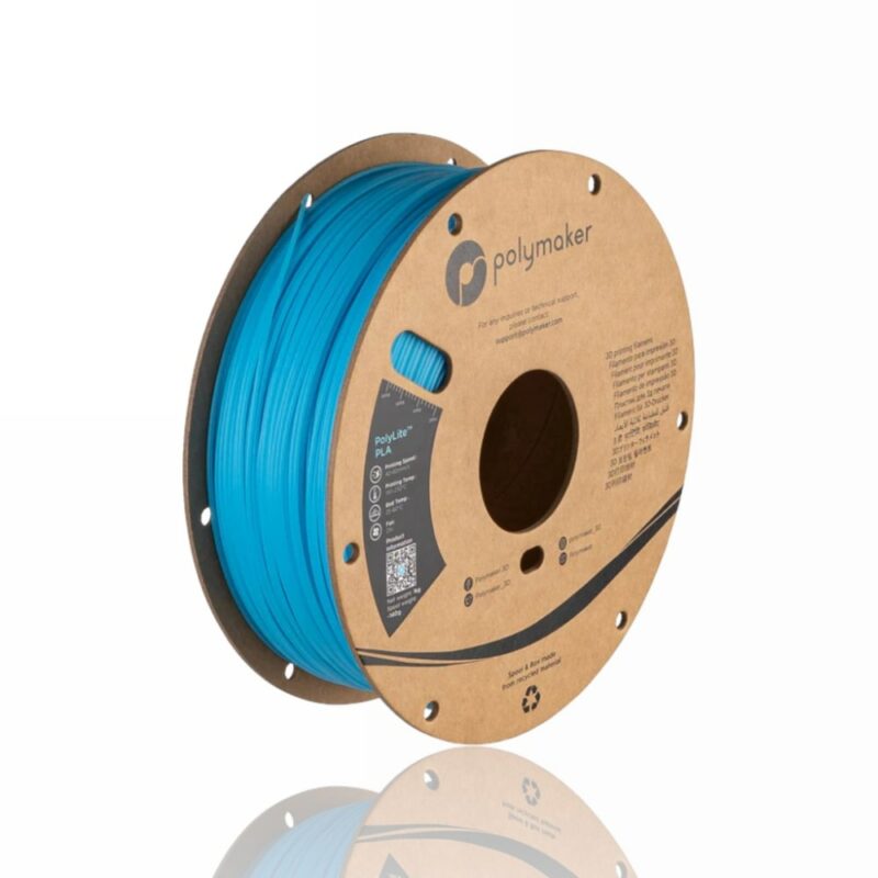 PolyLite blue Luminous PLA evolt portugal espana filamento impressao 3d