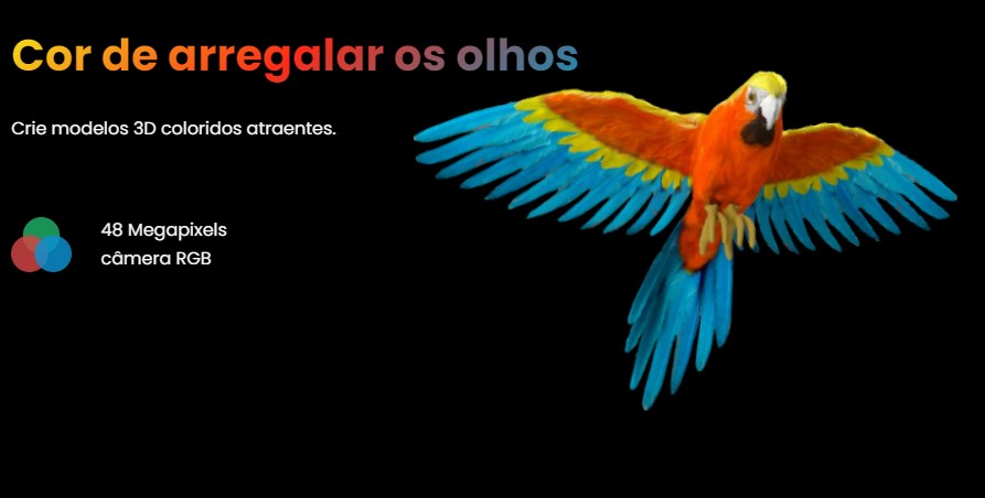 miraco scan revopoint evolt impress&atilde;o 3d print