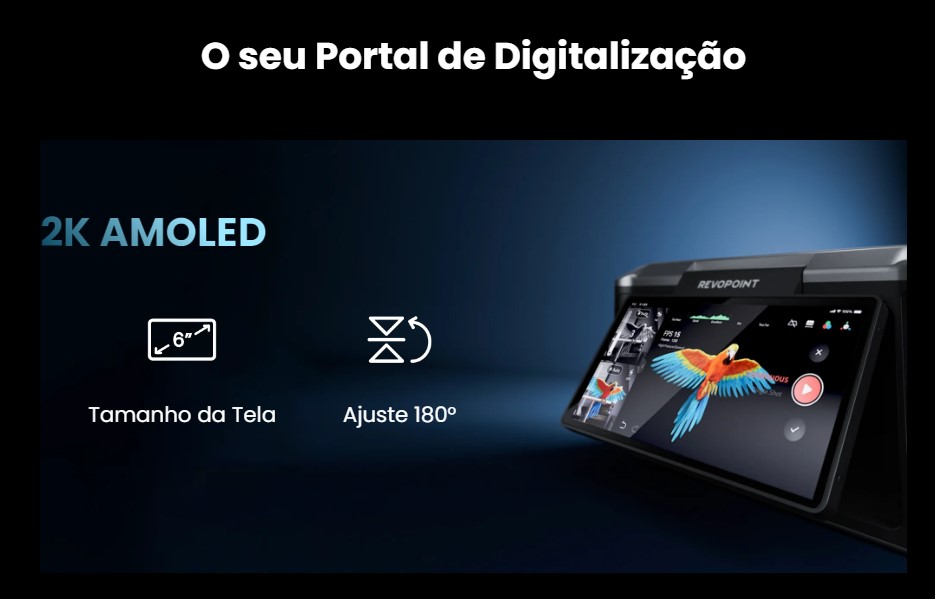 miraco scan revopoint evolt impress&atilde;o 3d print