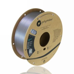 PLA Starlight PolyLite 1kg Mercury – Polymaker – LINHA ANTIGA (Consultar Descrição)