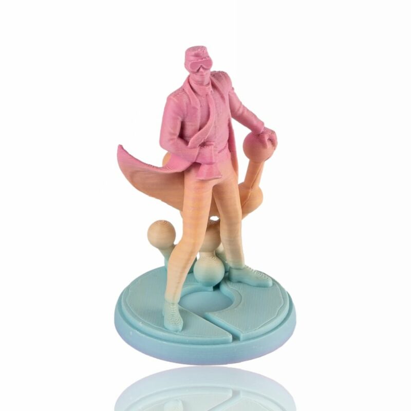 PolyTerra PLA 1kg Gradient pastel rainbow evolt portugal espana filamento impressao 3d