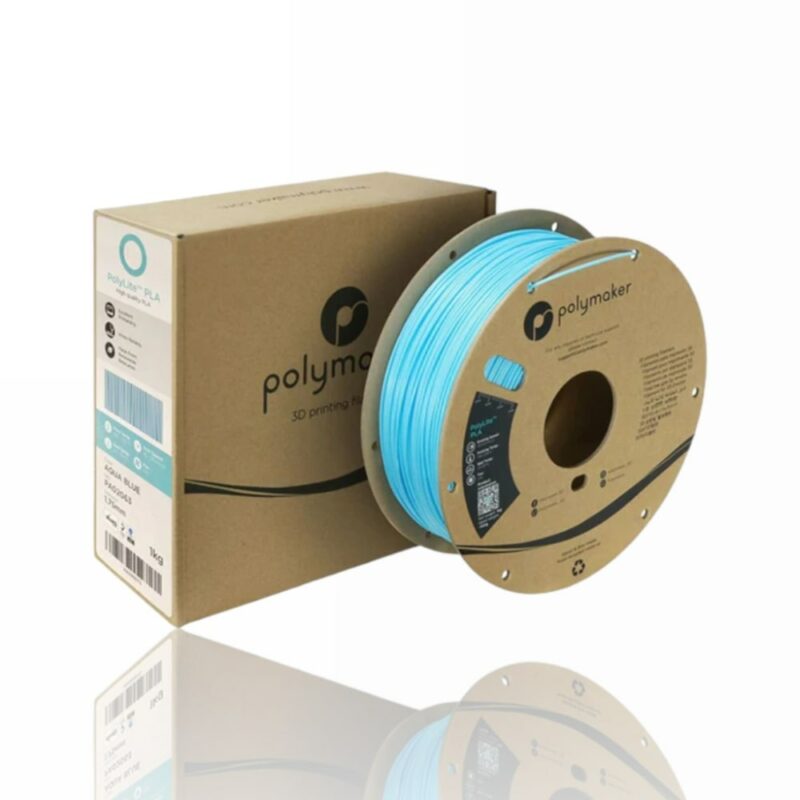 Polymaker PolyLite PLA Sky Blue evolt portugal espana filamento impressao 3d