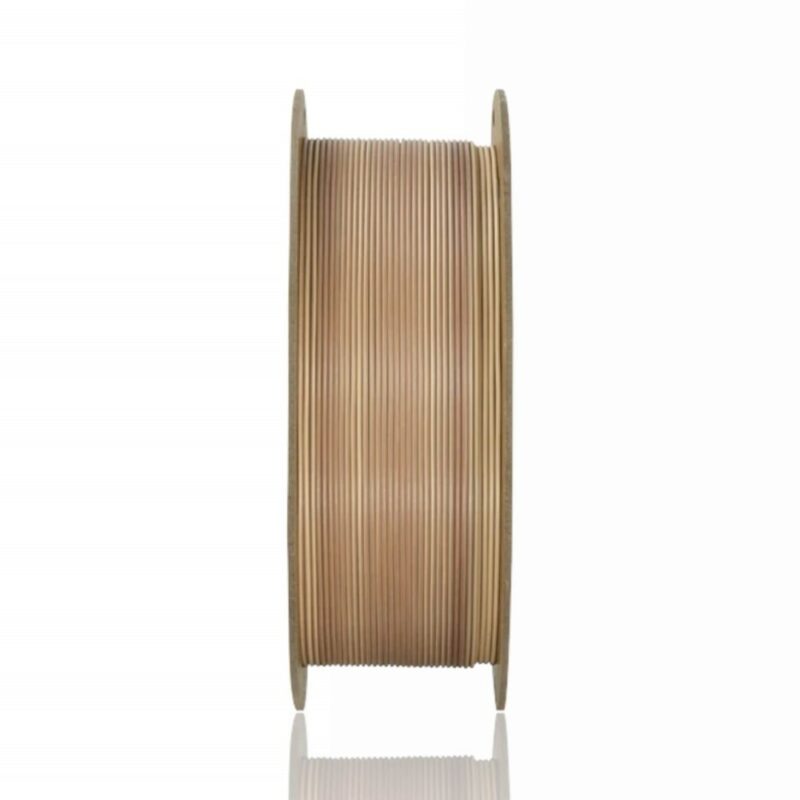 pla polyterra dual gradient wood polymaker evolt portugal espana filamento impressao 3d