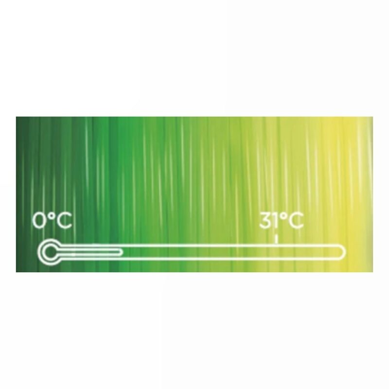 PolyLite Temperature Changing Green to Lime evolt portugal espana filamento impressao 3d