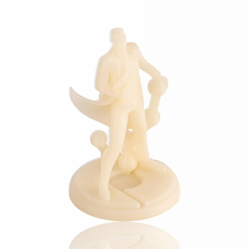 PolyLite UV Changing PLA Natural to Orange evolt portugal espana filamento impressao 3d