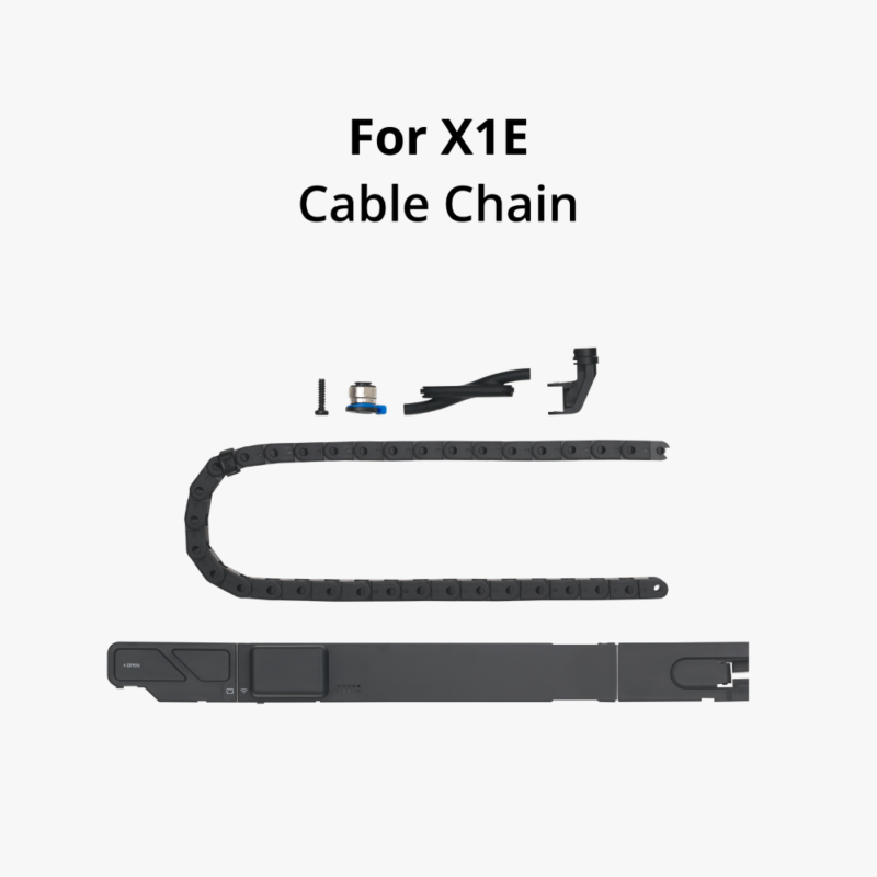 cable chain x1e bambu lab evolt portugal espana filamento impressao 3d
