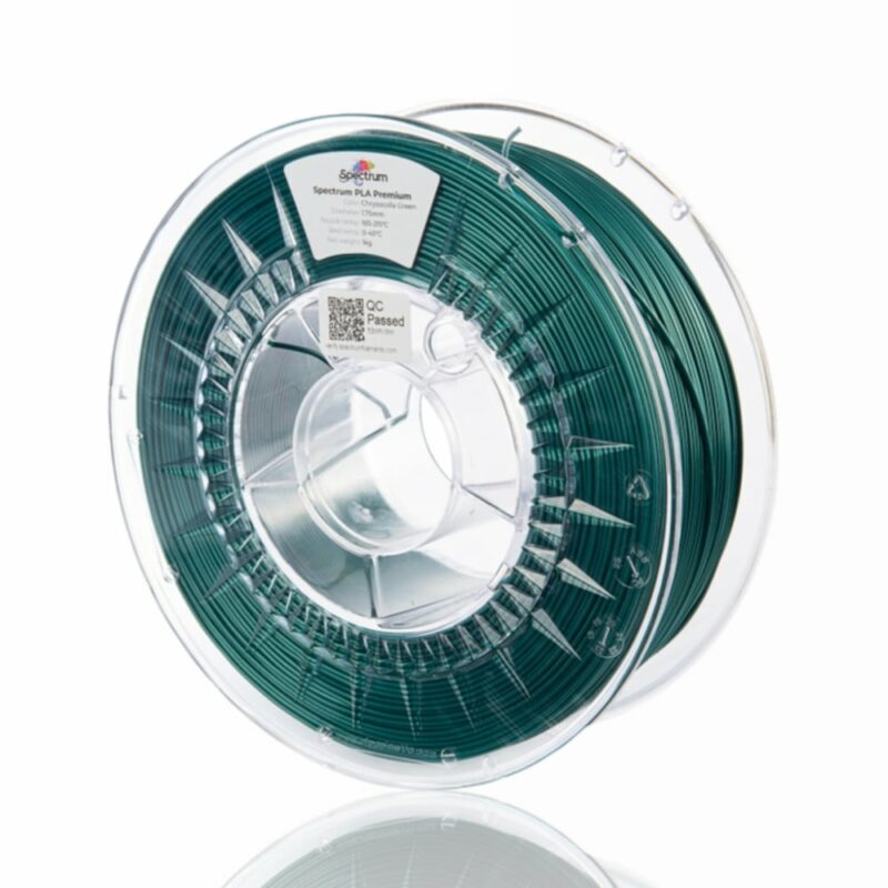 pla premium spectrum CHRYSOCOLLA GREEN evolt portugal espana filamento impressao 3d