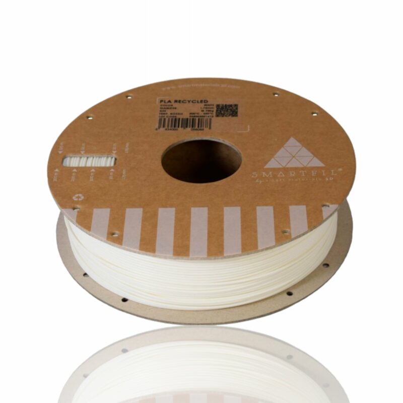 pla recycled smartmaterials white evolt portugal espana filamento impressao 3d
