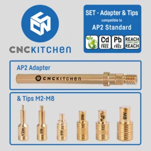 Conjunto Soldering Tips SET Adapter AP2 (+ Tips Only SETS) – CNC Kitchen