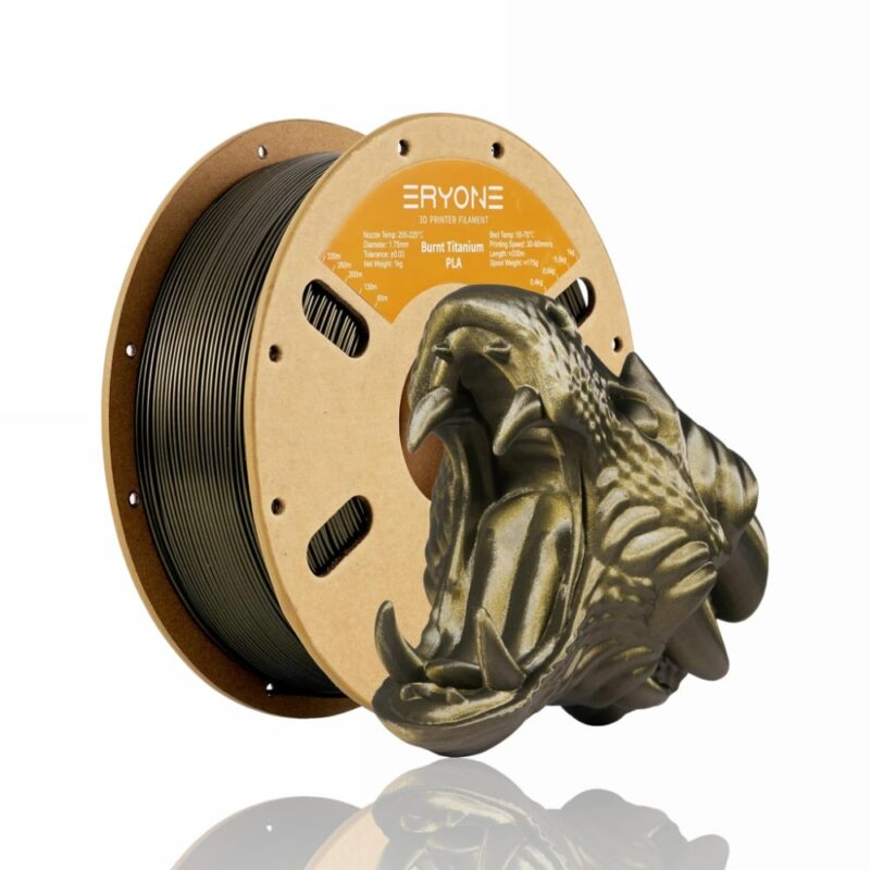 burnt titanium dark gold evolt portugal espana filamento impressao 3d