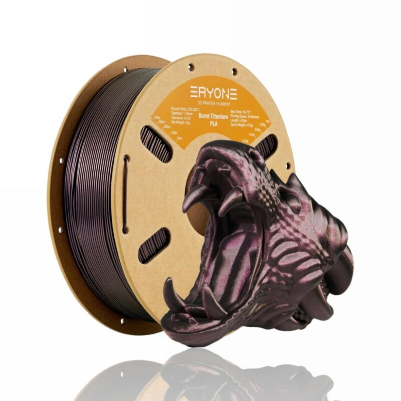 burnt titanium red evolt portugal espana filamento impressao 3d