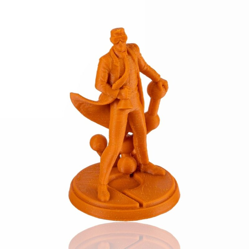 abs polylite galaxy orange evolt portugal espana filamento impressao 3d