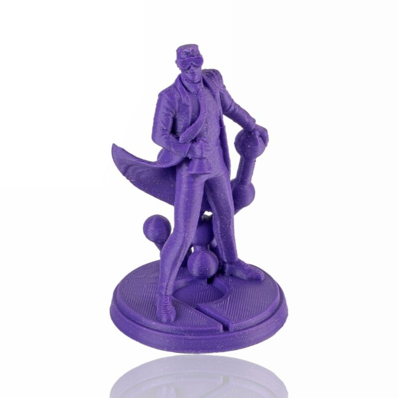 abs polylite galaxy purple evolt portugal espana filamento impressao 3d