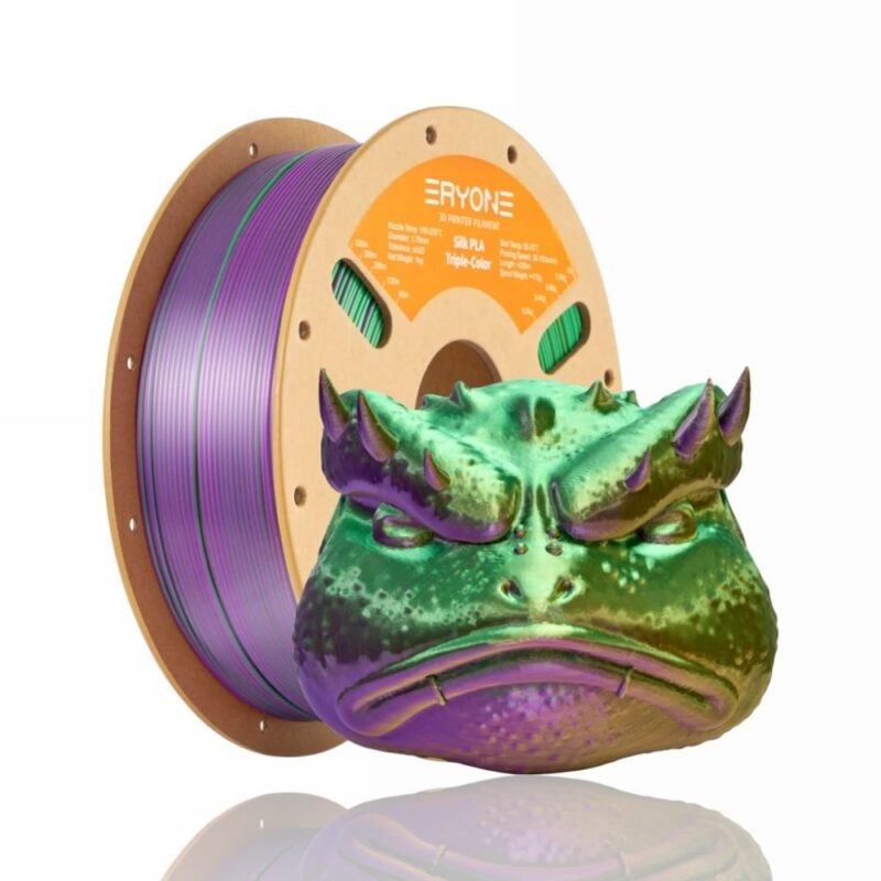 gold green purple eryone tricolor evolt portugal espana filamento impressao 3d