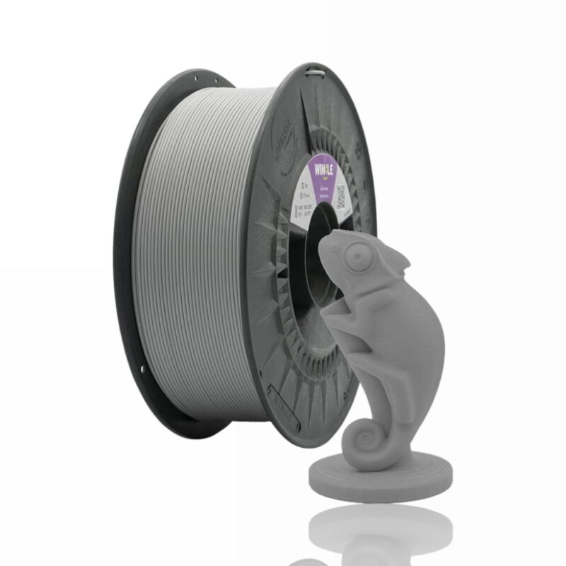 pla matt winkle smoke grey evolt portugal espana filamento impressao 3d