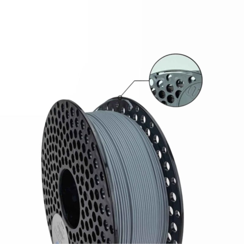 3D printing filament azurefilm pla evolt-portugal espana filamento impressao 3d shark grey