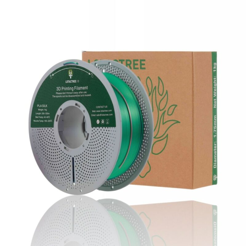 pla tricolor sky blue lotactree evolt portugal espana filamento impressao 3d