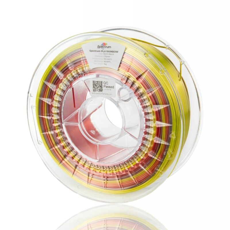pla silk rainbow earth blend evolt portugal espana filamento impressao 3d