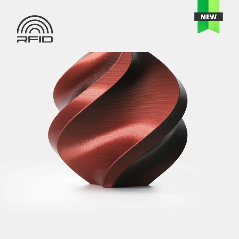 Bambu PLA Silk - Velvet Eclipse (Black Red) SPL evolt loja online portugal filamento 3d (WEBSITE EVOLT)