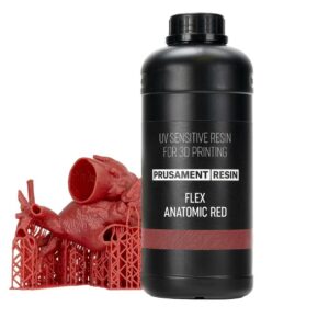 Prusament Resin 1kg Flex80 Anatomic Red – Prusa Original