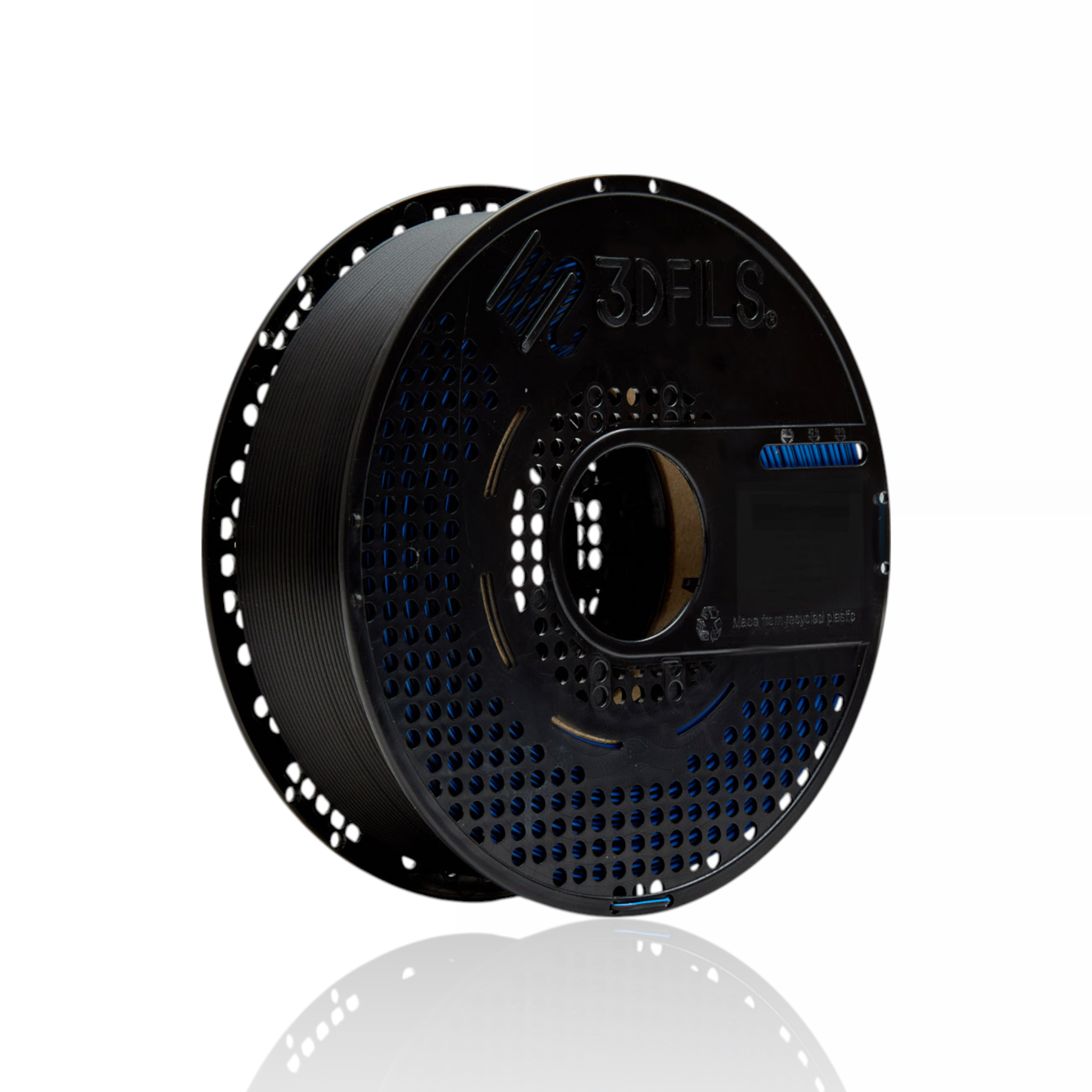 esFil PLA DUAL Electric Blue - Black 1-Photoroom